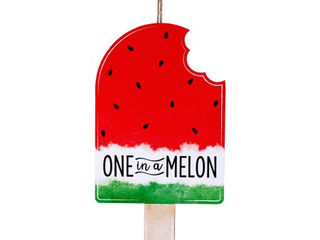 13  Wooden Sign: One in a Melon Popsicle For Cheap