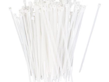 4  Zip Tie: Natural Clear (100) Online Sale