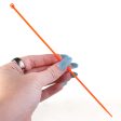 8  Cable Zip Tie: Fluorescent Orange (100) Supply