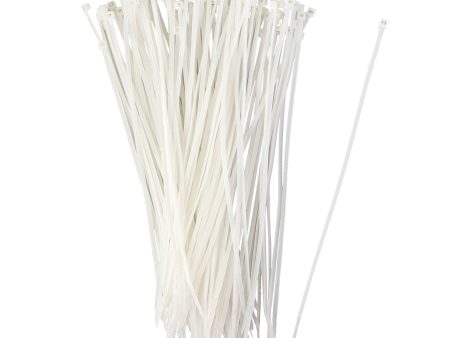 8  Zip Tie: Clear Natural (100) Hot on Sale