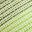 10  Thin Stripe Fabric Mesh: Fresh Green & Moss Fashion