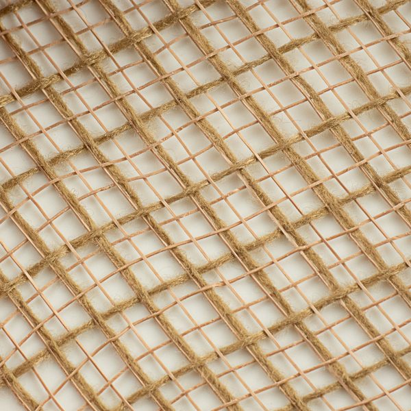 10  Check Fabric Mesh: Natural Hot on Sale