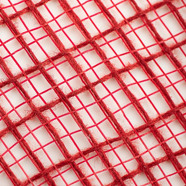 10  Check Fabric Mesh: Red For Discount