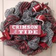 12x4 Collegiate Tin Sign: Alabama Crimson Tide Sale