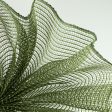 10  Stripe Fabric Mesh: Moss Green Discount