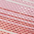 10  Metallic Ombré Mesh: Pink, Red, White Sale