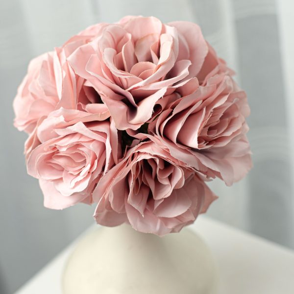 12  Ashley Rose Bouquet: Dusty Pink Online Hot Sale