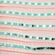 10  All Foil Thick Metallic Mesh: Coral & Aqua Online Sale