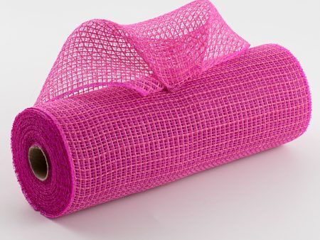 10  Check Fabric Mesh: Hot Pink Supply