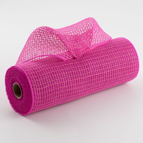 10  Check Fabric Mesh: Hot Pink Supply