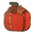 10  Round Wooden Pumpkin: Antique Orange For Discount