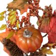 22  Pumpkin Berry Fall Leaf Spray Fashion