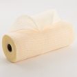 10  Check Fabric Mesh: Cream Supply