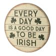 10  Wreath Insert: A Good Day To Be Irish Online