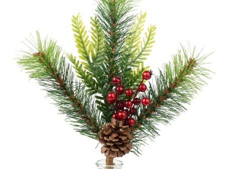 12  Berry Mix Pine Pick For Discount