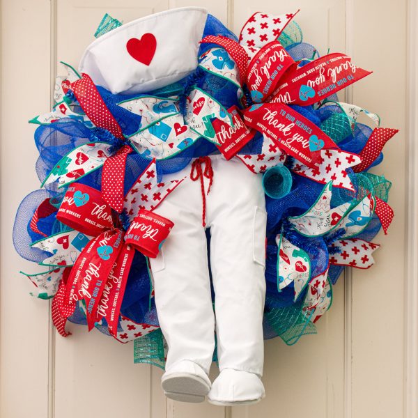 Nurse Wreath Decorating Kit (2 Pieces) For Cheap