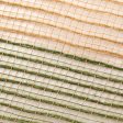 10  Wide Stripe Fabric Mesh: Natural, Moss, Red For Cheap