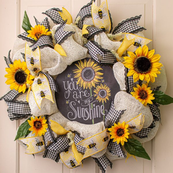 10  Wreath Insert: You Are My Sunshine For Discount