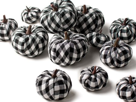 Check Fabric Pumpkins (Bag of 12) Online Sale