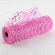 10  Poly Mesh Roll: Metallic Pink Supply