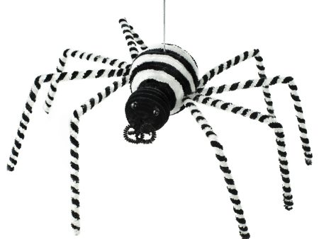 17  Black & White Spider Ornament Online Hot Sale