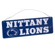 12x4 Collegiate Tin Sign: Penn State Nittany Lions For Discount