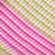 10  Thin Stripe Fabric Mesh: Hot Pink & Fresh Green Online Sale