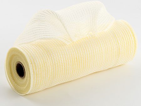 10  Stripe Fabric Mesh: Cream White For Sale