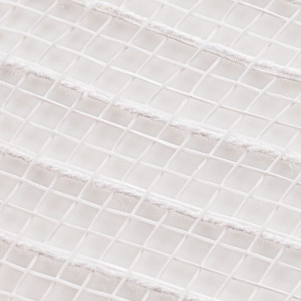 10  Cotton Poly Deco Mesh: White Online Hot Sale