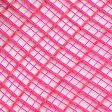 10  Check Fabric Mesh: Hot Pink Supply