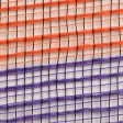 10  Wide Stripe Fabric Mesh: Black, Purple, Fresh Green, Orange Cheap