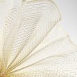 10  Stripe Fabric Mesh: Cream White For Sale