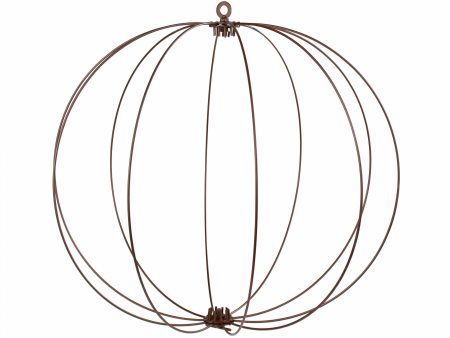 [IMPERFECT] 18  KD Wire Folding Ball: Brown Fashion