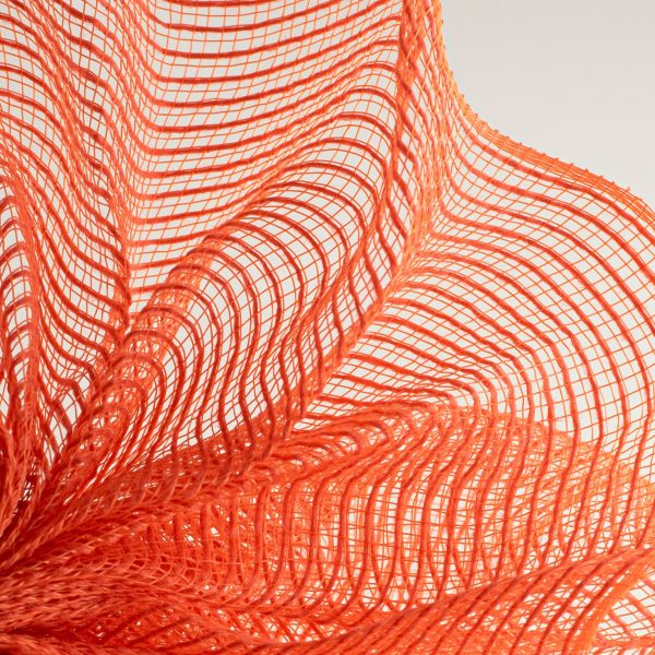 10  Stripe Fabric Mesh: Orange Online