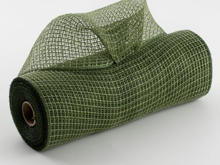 10  Check Fabric Mesh: Moss Green on Sale