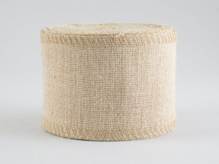 2.5  Natural Jute Cotton Fabric Roll (10 Yards) Supply