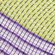 10  Poly Jute Deco Mesh: Black, Orange, Purple, Lime Wide Stripe For Cheap