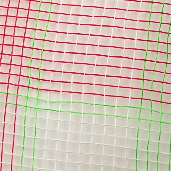 10  Plaid Mesh: Red & Lime Christmas For Discount