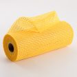 10  Wide Strip Mesh: Yellow For Sale