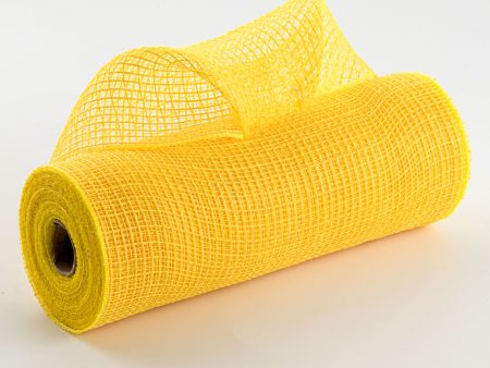 10  Check Fabric Mesh: Yellow Online Hot Sale