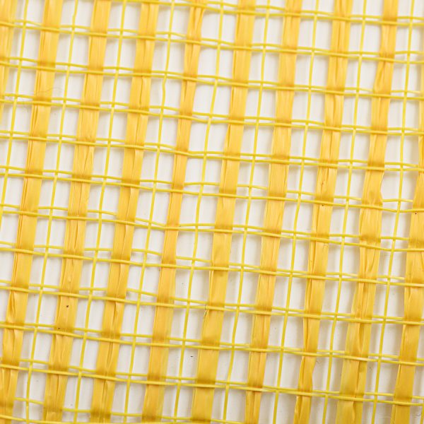 10  Wide Strip Mesh: Yellow For Sale