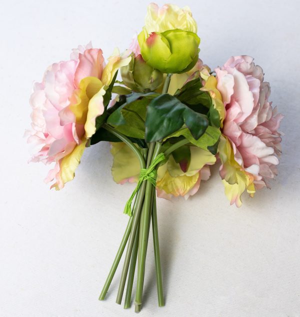 11  Peony Bouquet: Pink Cheap