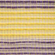 10  Thin Stripe Fabric Mesh: Yellow & Purple Discount