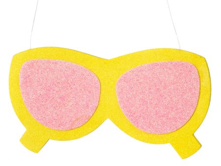 10  Glitter Sunglasses Ornament Hot on Sale