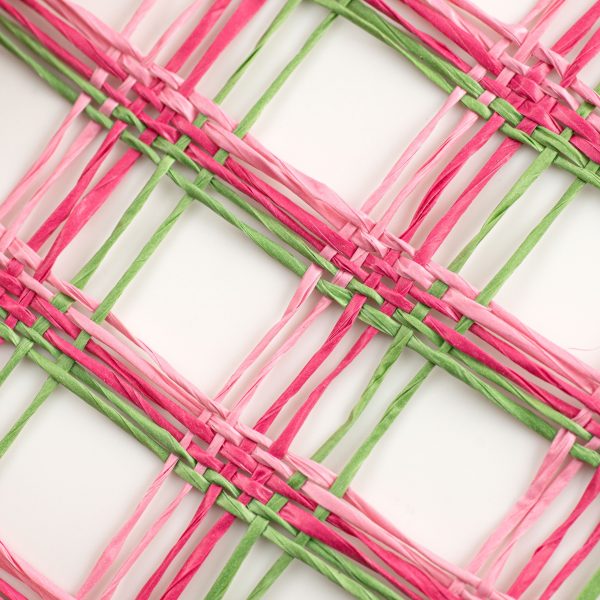 10  Poly Burlap Check Mesh: Lime, Fuchsia, Pink Online now