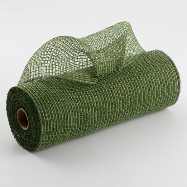 10  Stripe Fabric Mesh: Moss Green Discount