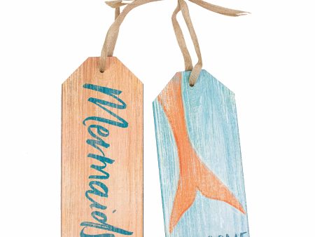 10  Tag Sign Greeter: Mermaids Welcome Online Sale