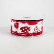 1.5  Polka Dot, Stripe, Solid Hearts Ribbon (10 Yards) Cheap