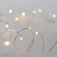 6  Battery LED Buds Wire Garland: Warm White Supply