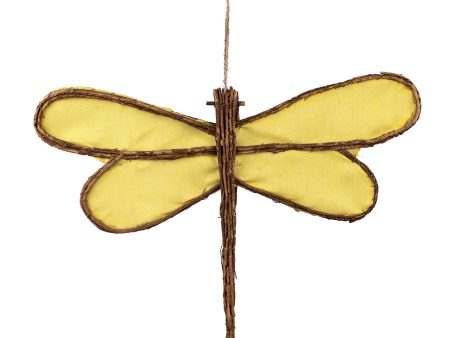 19  Vine Dragonfly Hanger: Yellow Cheap